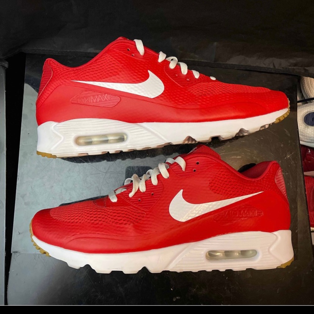 Nike Air Max 90 Men’s Size 12 Varsity Red White